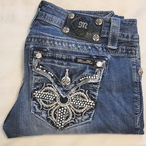 Miss Me Vintage Relaxed Skinny Cut Jeans